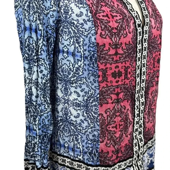 Lucky Brand long sleeve top in red, white and blue size medium - Picture 6 of 9